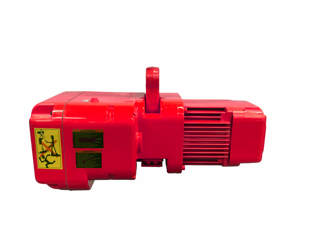 Bison Chain Hoist Side View