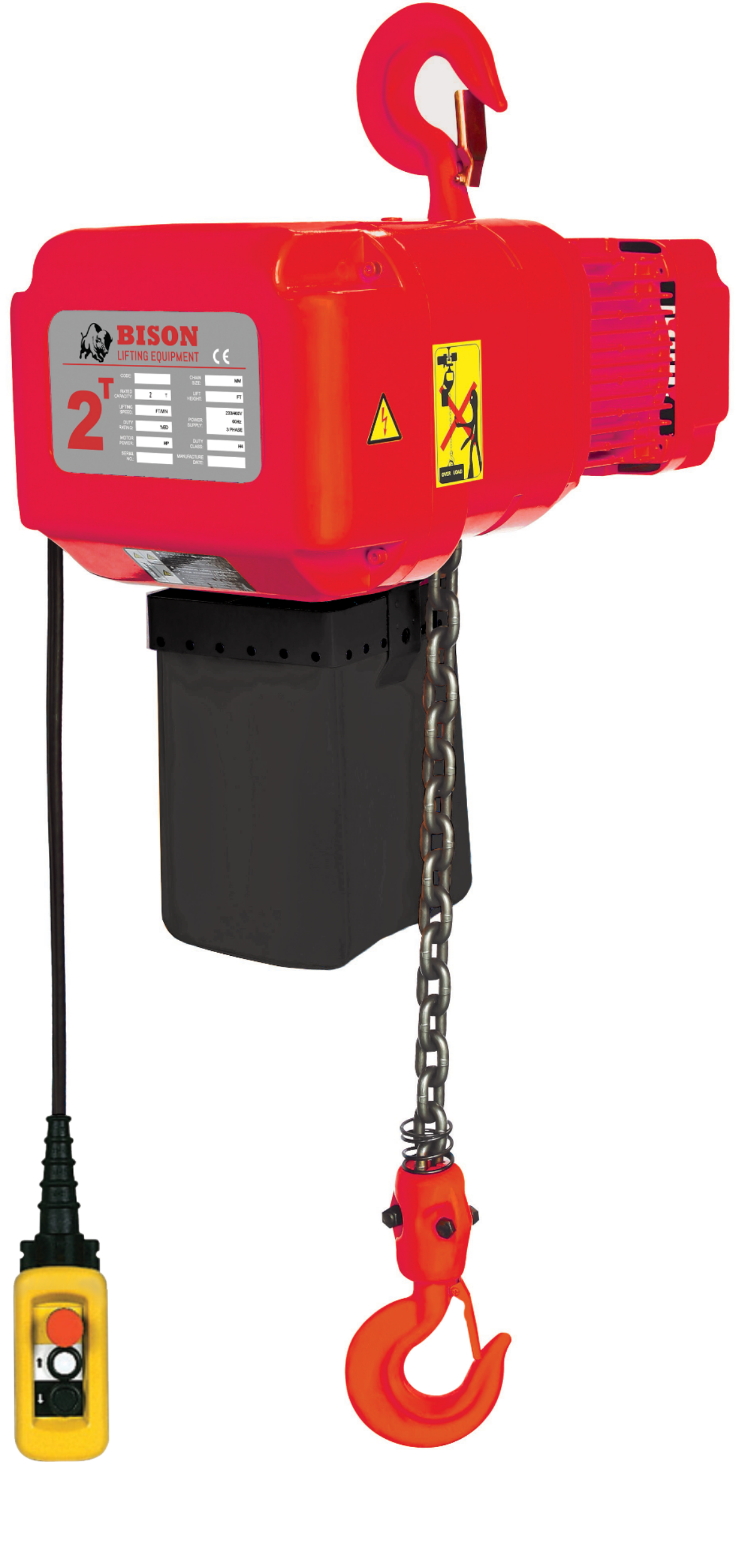 2 Ton Bison 3Phase Hoist 