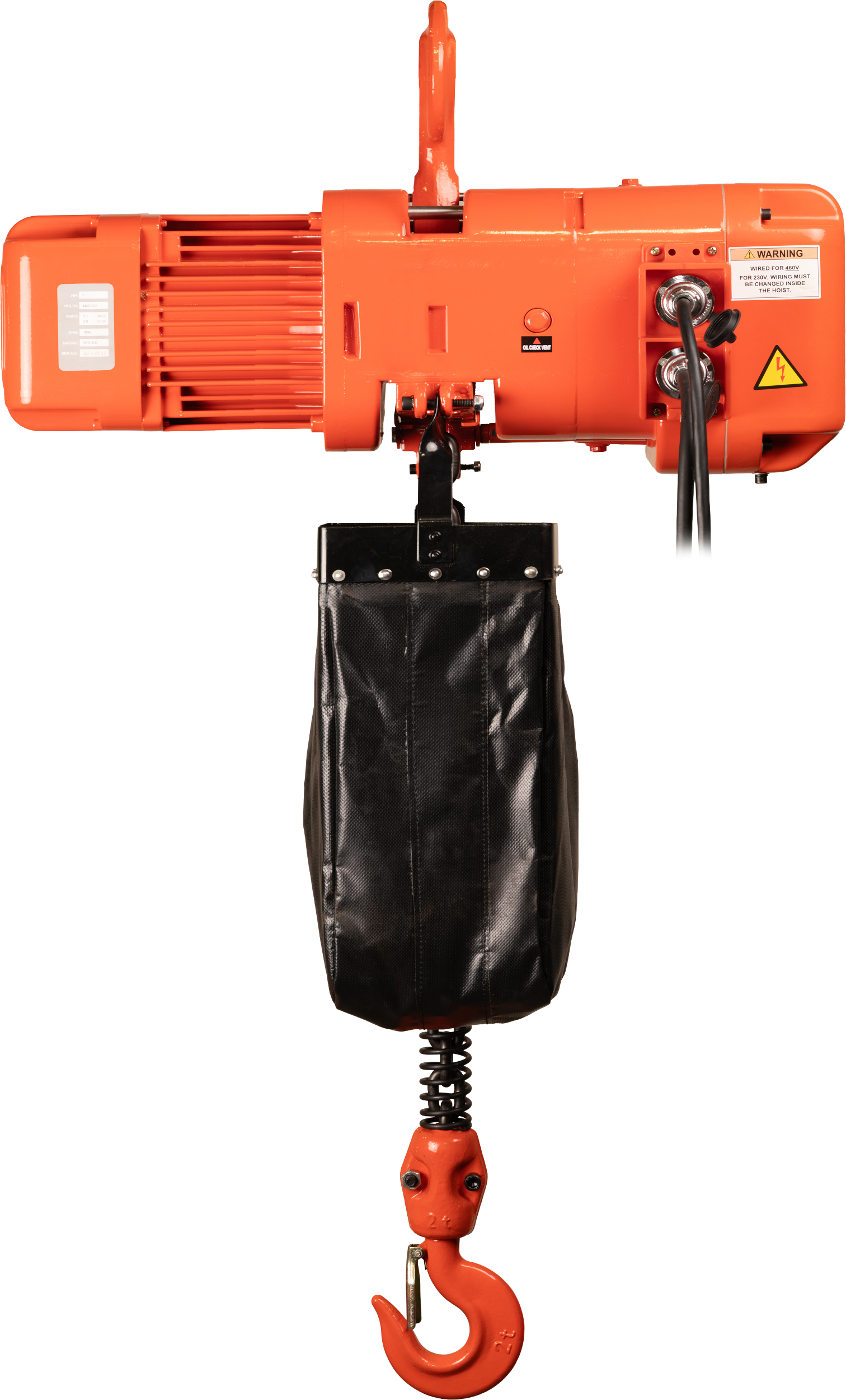 Picture of 2 Ton Three Phase Hoist  - Dual Speed