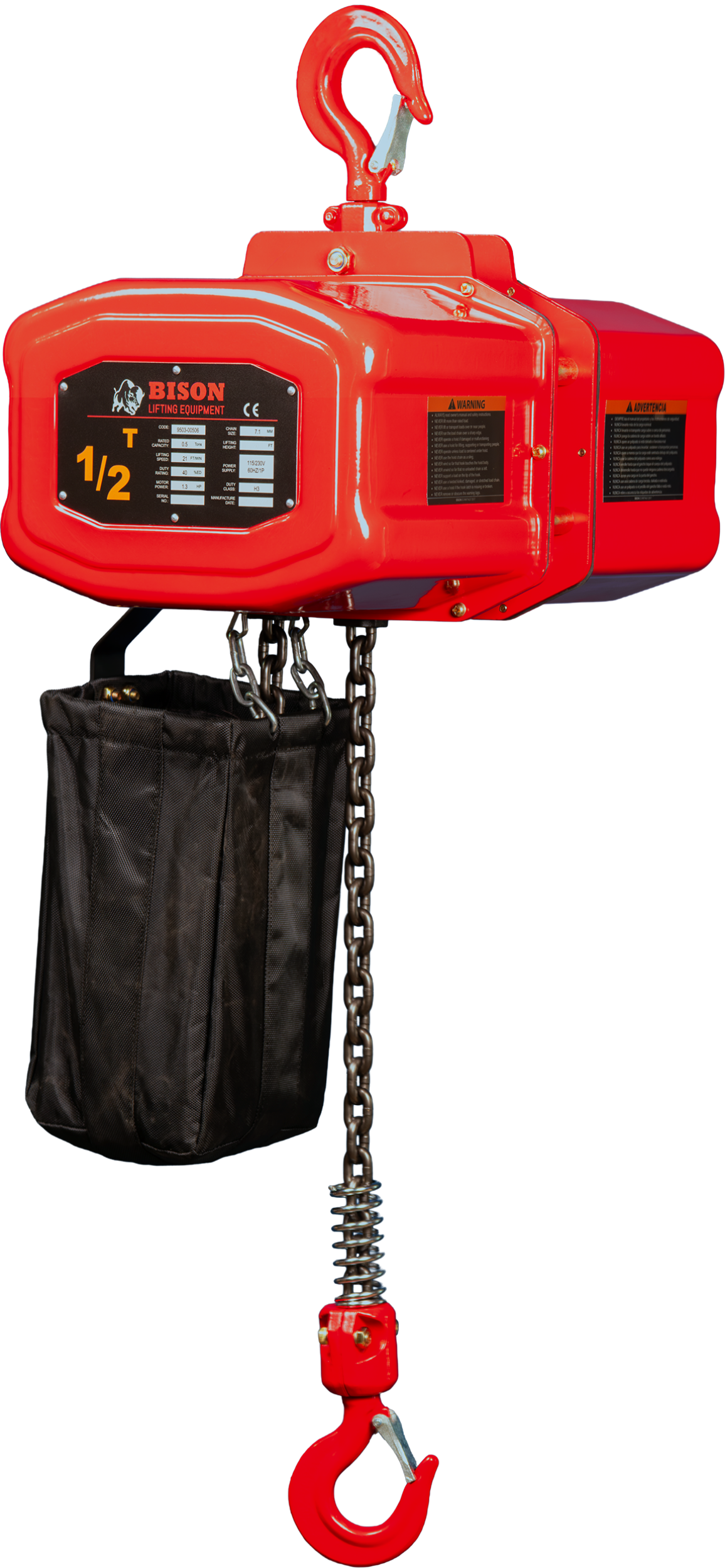 Picture of 1/2 Ton Single Phase Hoist  