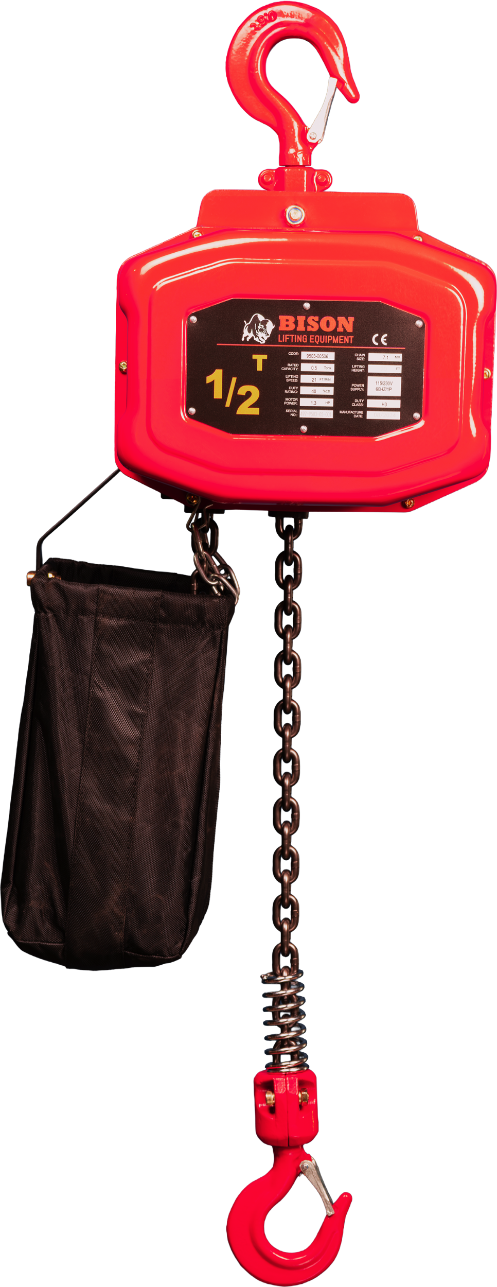 Picture of 1/2 Ton Single Phase Hoist  