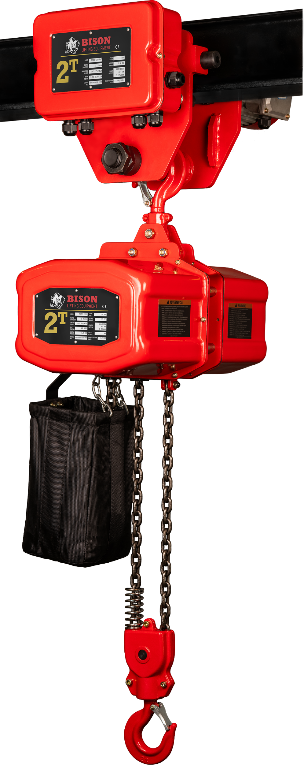 Picture of 2 Ton Hoist + Trolley