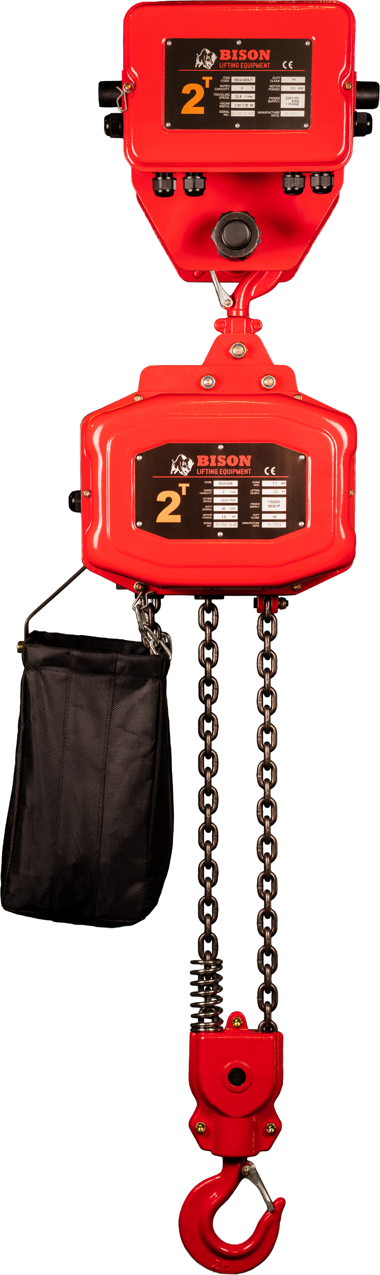 Picture of 2 Ton Hoist + Trolley