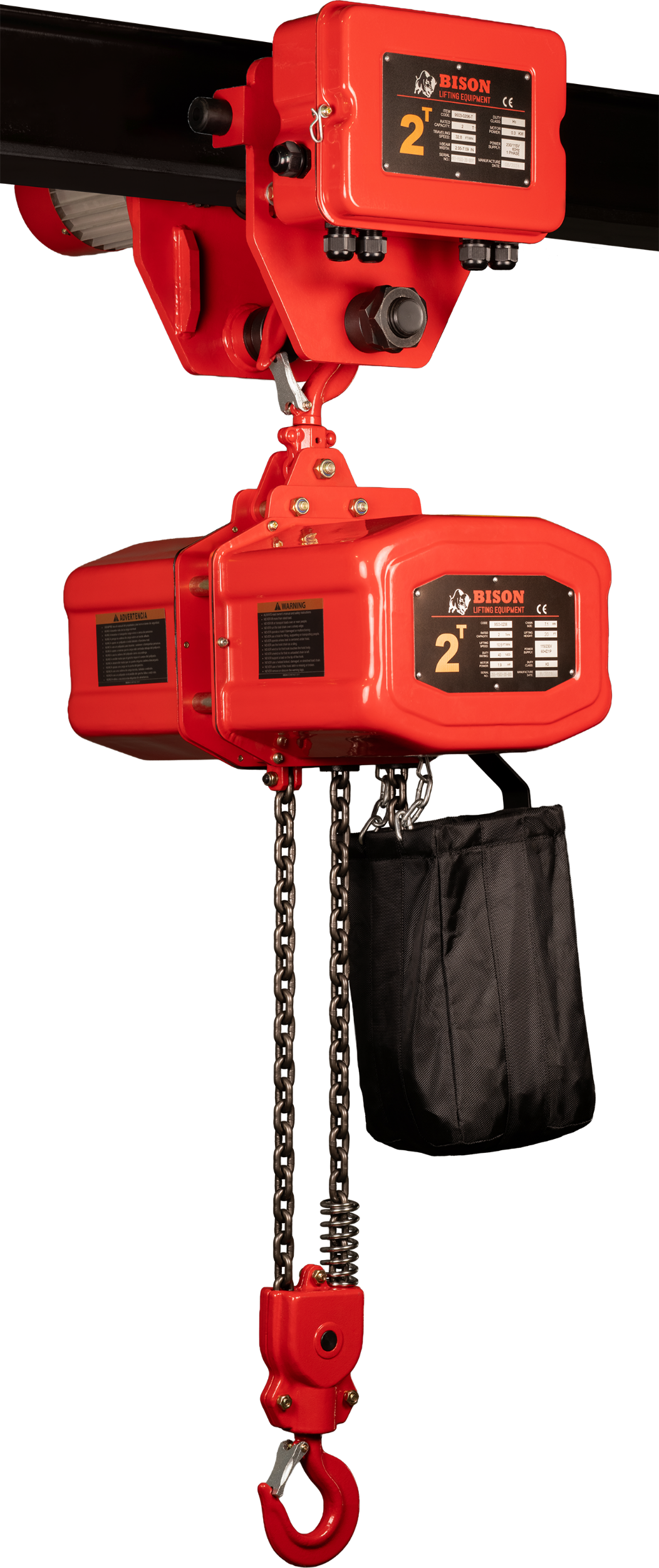 Picture of 2 Ton Hoist + Trolley