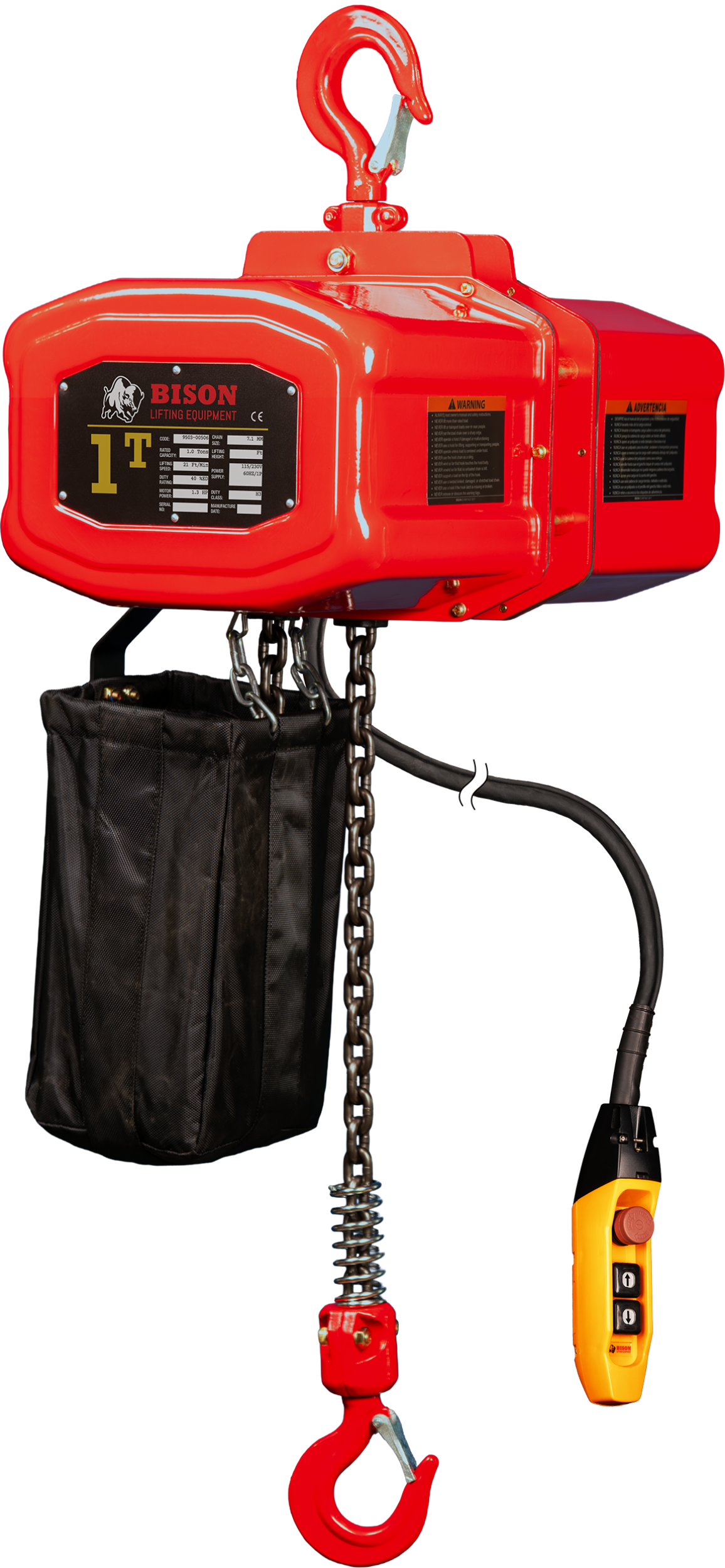 Picture of 1 Ton Single Phase Hoist
