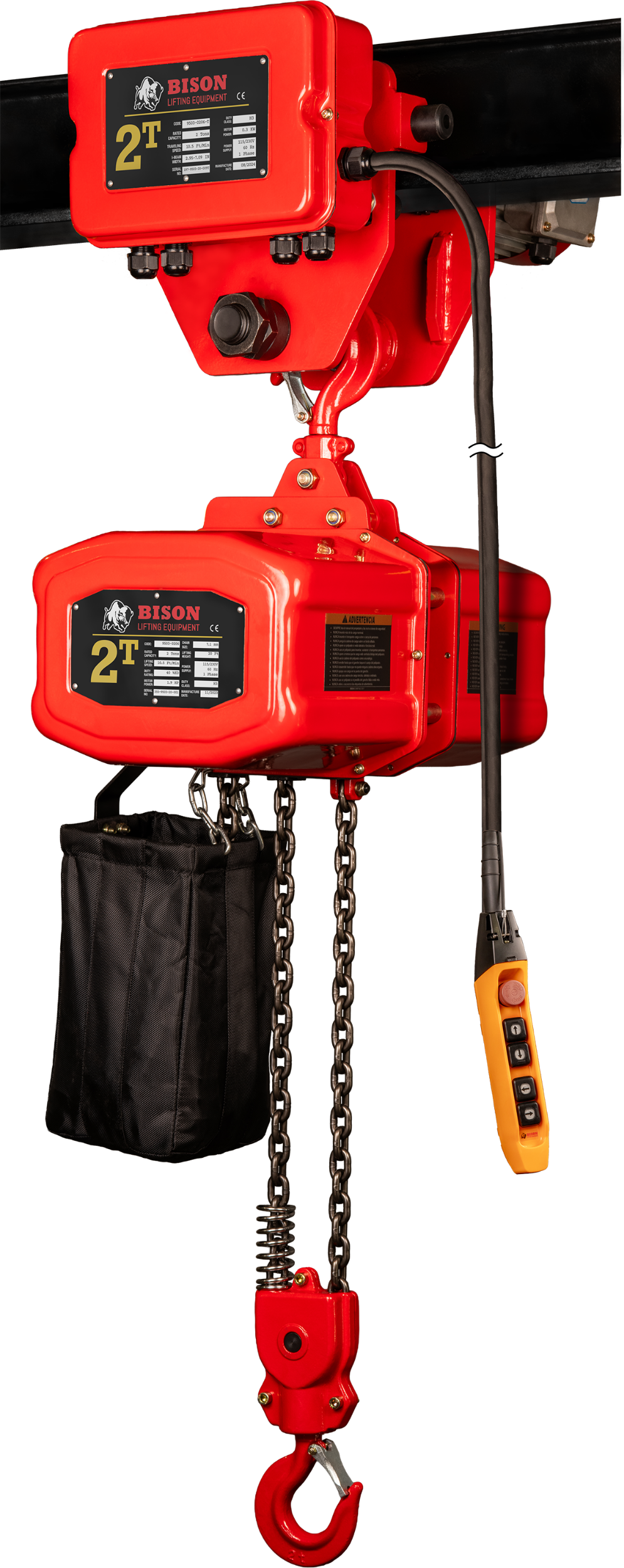 Picture of 2 Ton Hoist + Trolley