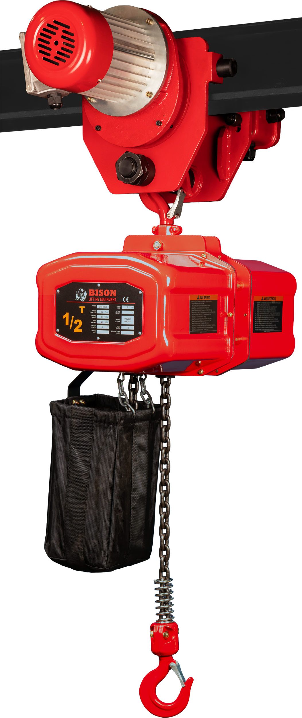 Picture of 1/2 Ton Hoist + Trolley
