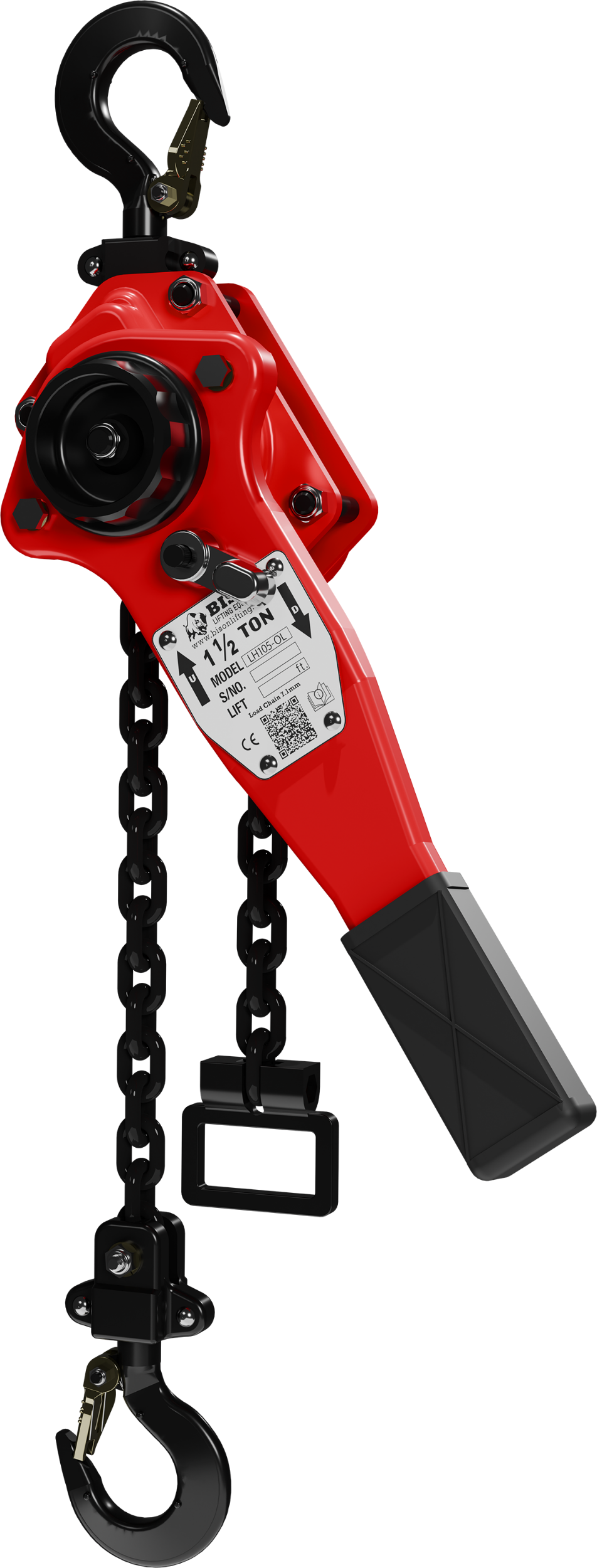 Picture of 1 1/2 Ton Lever Hoist Overload Protection