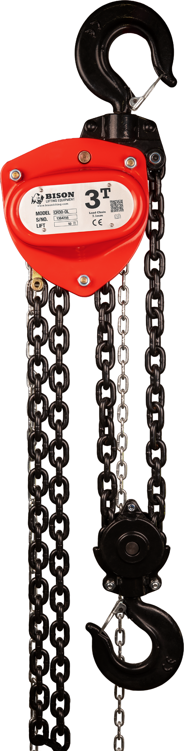 Picture of 3 Ton Chain Hoist with Overload Protection