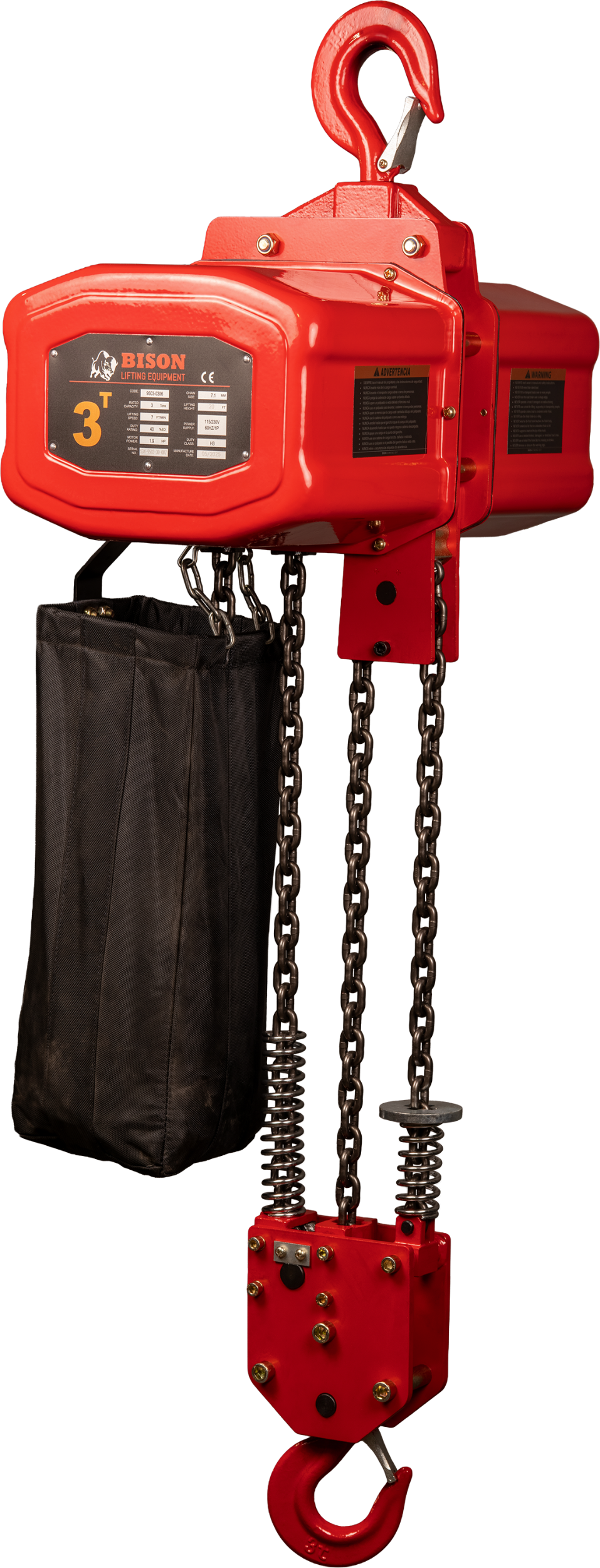 Picture of 3 Ton Single Phase Hoist