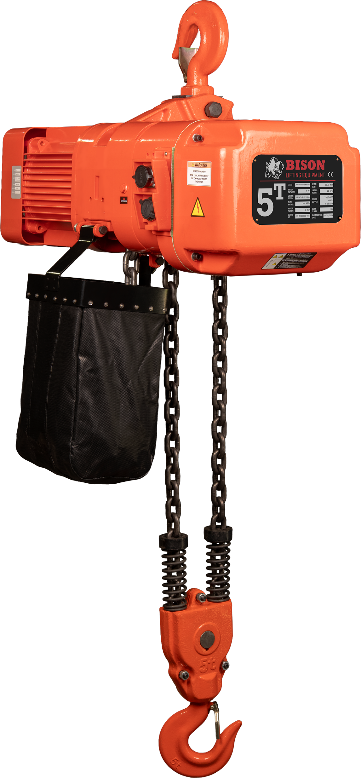 Picture of 5 Ton Three Phase Hoist - Dual Speed