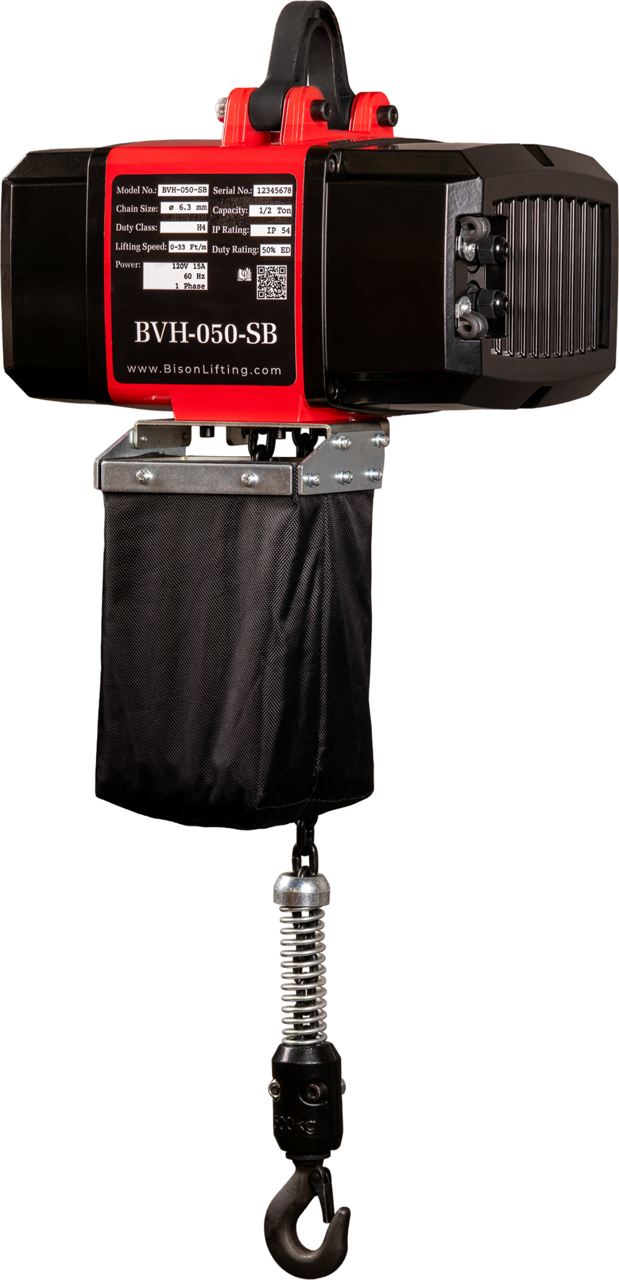 Picture of BVH Series Electric Chain Hoist - 1/2 Ton